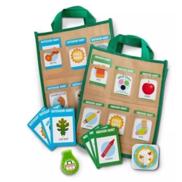NEW Sealed Melissa & Doug - Let's Explore Indoor/Outdoor Scavenger Hunt Play Set - Picture 2 of 3